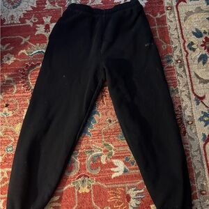 Aritzia Black jogger sweats.
